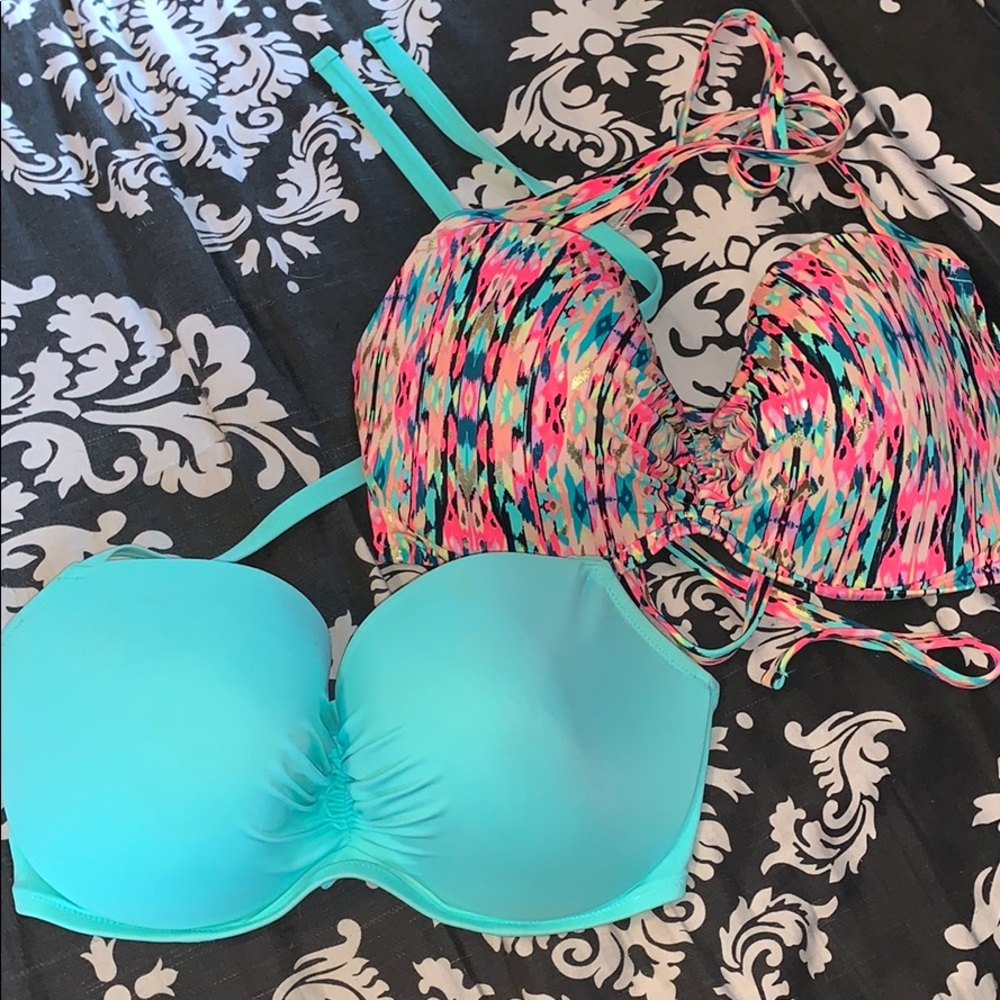 2 Shade & Shore bikini tops